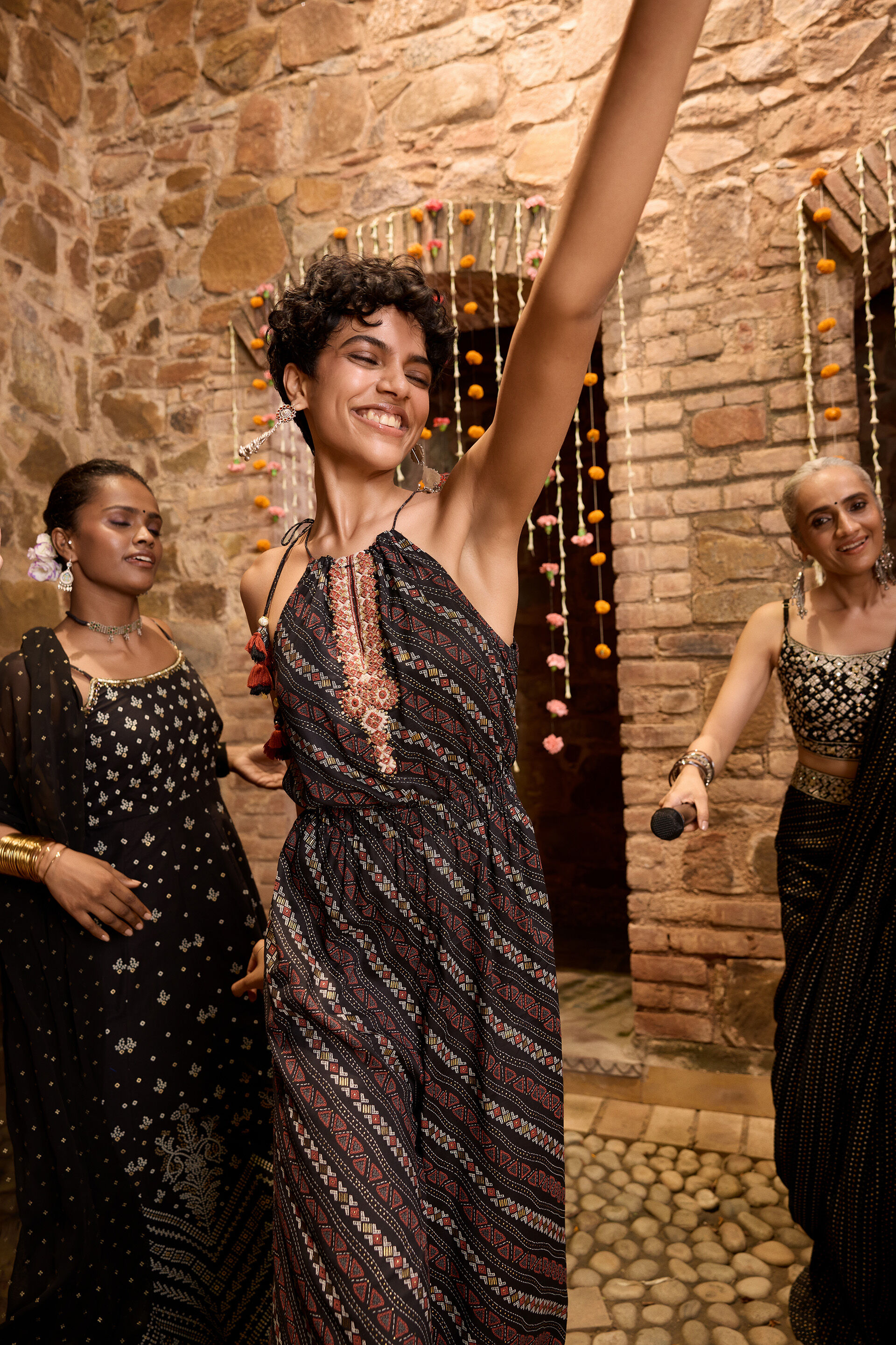 The Mirza Jumpsuit, Black, image 3